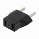 Adaptor stecher SUA China Japonia -> priza Europa (Romania) negru Adaptor stecher SUA China Japonia -> priza Europa (Romania) negru