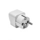 Adaptor stecher SUA China Marea Britanie Japonia Australia Noua Zeelanda Irlanda -> priza Europa (Romania) , culoare alb Adaptor stecher SUA China Marea Britanie Japonia Australia Noua Zeelanda Irlanda -> priza Europa (Romania) , culoare alb