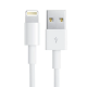 Cablu iPhone si iPad lightning USB compatibil cu modelele 5,6,7,8,X,XR,XS,11,SE,12 (C/S/PRO/PLUS/MAX)- transfer date si incarcare rapida, culoare alba