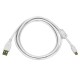 Cablu pentru imprimanta, multifunctional , scaner, conectori USB A - USB B, alb sau negru Cablu pentru imprimanta, multifunctional , scaner, conectori USB A - USB B, alb sau negru