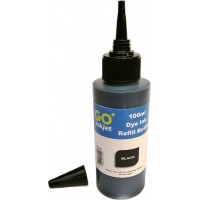 Cerneala compatibila Epson neagra (black) sticla 100ml, tip DYE Cerneala compatibila Epson neagra (black) sticla 100ml, tip DYE