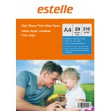 Hartie foto super lucioasa A4 de 210 g / mp - pachet de 20 de coli Hartie foto super lucioasa A4 de 210 g / mp - pachet de 20 de coli