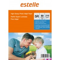Hartie foto 5R (13 x 18) super lucioasa 210g - pachet 50 de coli Hartie foto 5R (13 x 18) super lucioasa 210g - pachet 50 de coli