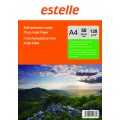 Hartie mata A4 autocolanta 128g/mp- etichete autoadezive - pachet 50 coli