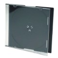 Carcasa CD slim 5.2mm cu tavita neagra si fata transparenta Carcasa CD slim 5.2mm cu tavita neagra si fata transparenta