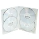 Carcasa 4 DVD clear 14mm