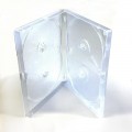 Carcasa 4 DVD clear 14mm Carcasa 4 DVD clear 14mm