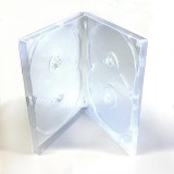 Carcasa 4 DVD clear 14mm Carcasa 4 DVD clear 14mm