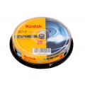 BD-R 25 GB Kodak in cakebox de 10 discuri recordabile BD-R 25 GB Kodak in cakebox de 10 discuri recordabile
