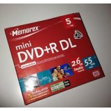 mini DVD+R 2.6GB dual layer 8cm 2.4x MEMOREX cu carcasa mini DVD+R 2.6GB dual layer 8cm 2.4x MEMOREX cu carcasa