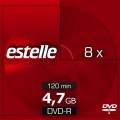 DVD-R 4.7GB estelle 8x cu carcasa slimCD DVD-R 4.7GB estelle 8x cu carcasa slimCD