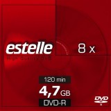 DVD-R 4.7GB estelle 8x cu carcasa slimCD DVD-R 4.7GB estelle 8x cu carcasa slimCD
