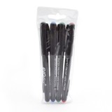 Set de markere pentru CD DVD Bluray, 4 culori, marca EVOffice Set de markere pentru CD DVD Bluray, 4 culori, marca EVOffice